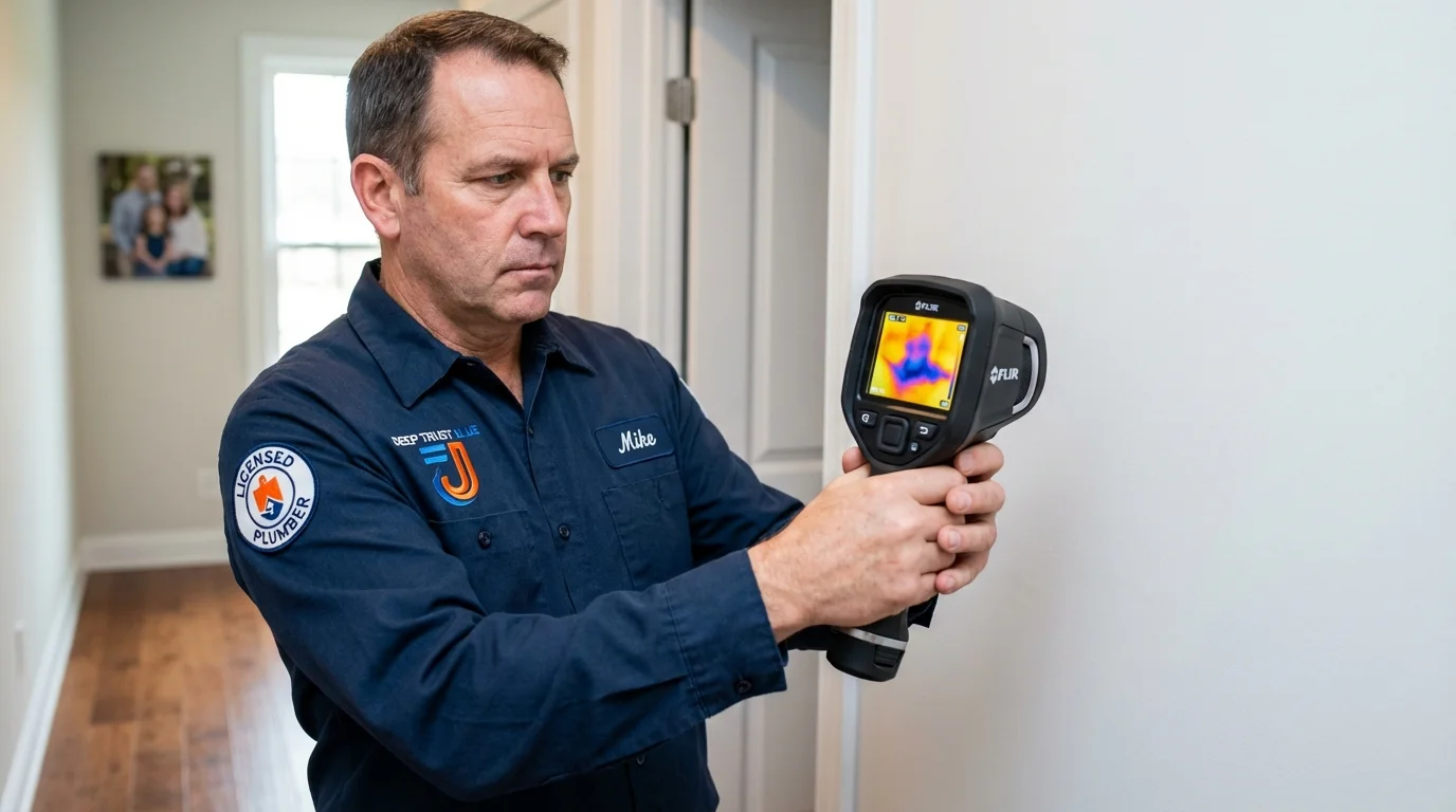 Thermal imaging leak detection by Johns Plumbing LLC in Clintwood